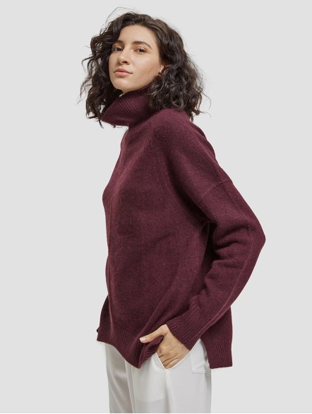 Casual Loose Yak Wool Sweater