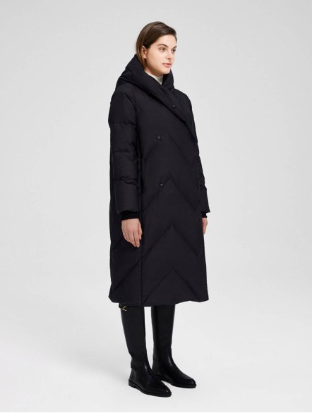 Long Liner Puffer Jacket