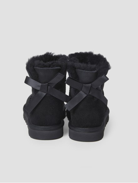 Satin Bowknot Boots