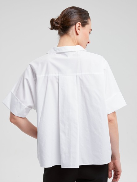 Folded Sleeve-End Shirt