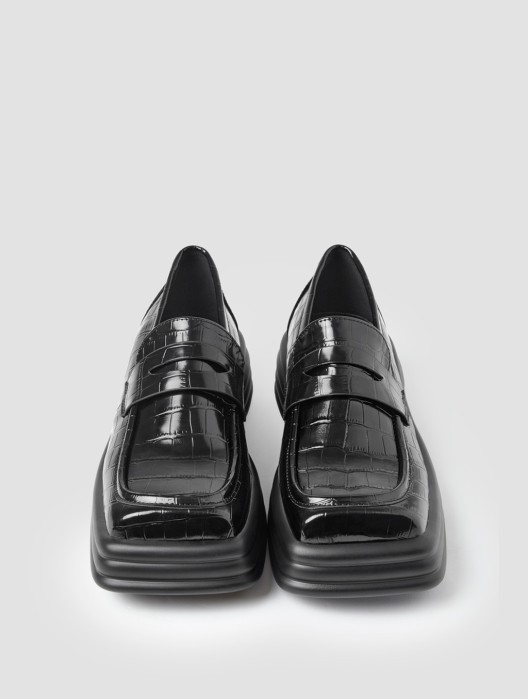 Square Toe Loafers