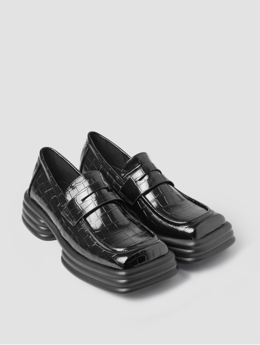 Square Toe Loafers