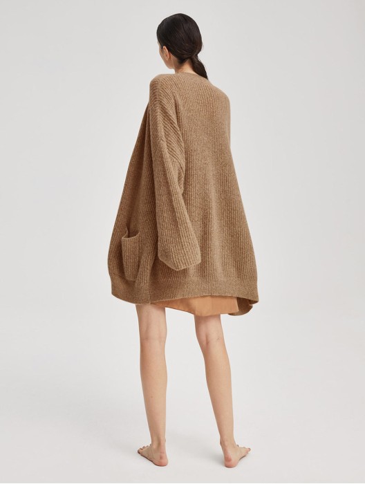 Oversized Cashmere Cardigan