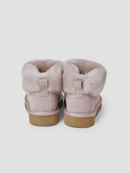 Fuzzy Ankle Snow Boots