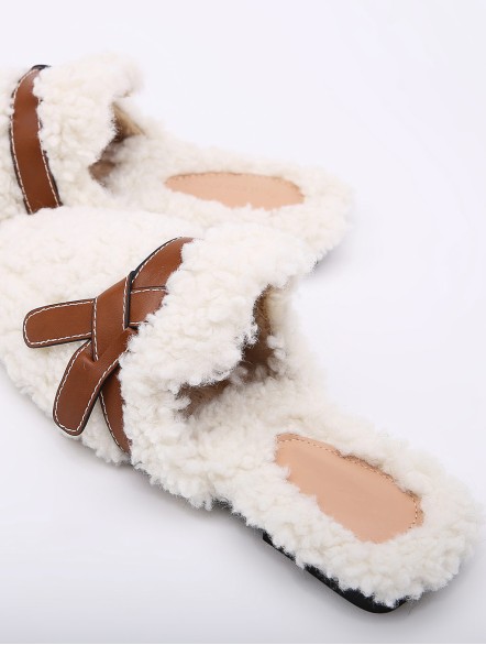 Teddy Texture Flats