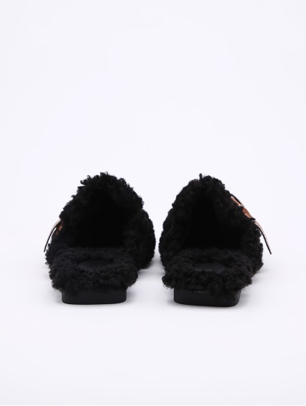 Teddy Texture Flats