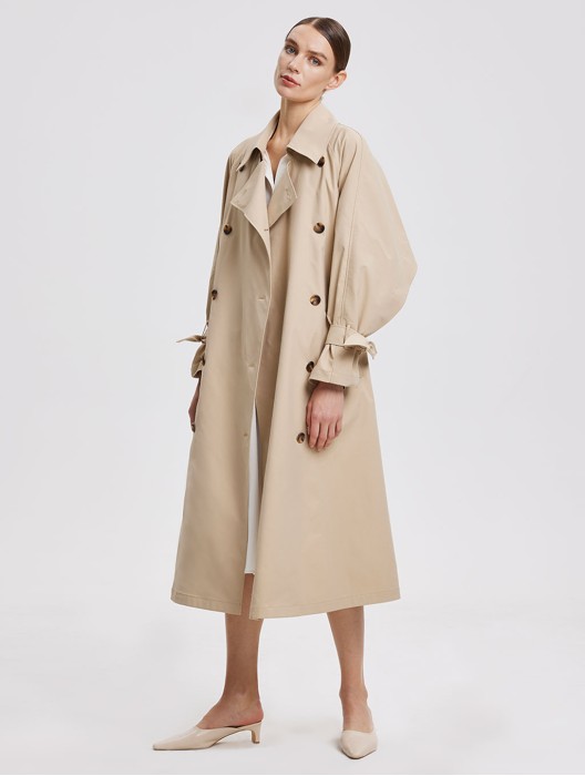 Oversized Belted Trench Coat