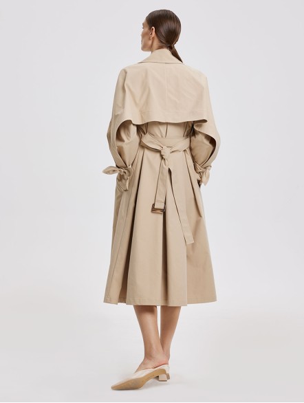 Oversized Belted Trench Coat